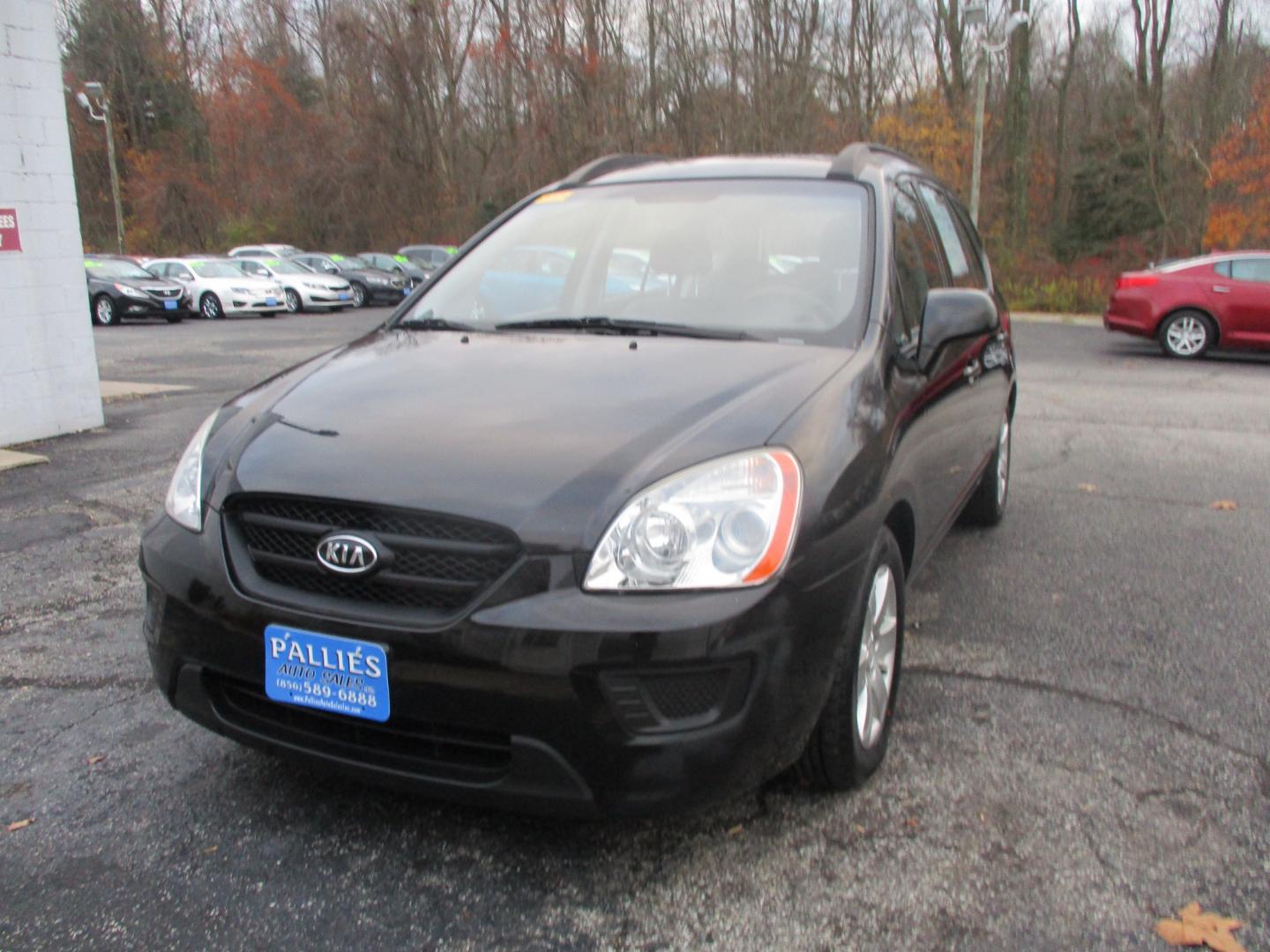 2008 BLACK Kia Rondo (KNAFG526X87) , AUTOMATIC transmission, located at 540a Delsea Drive, Sewell, NJ, 08080, (856) 589-6888, 39.752560, -75.111206 - Photo#0